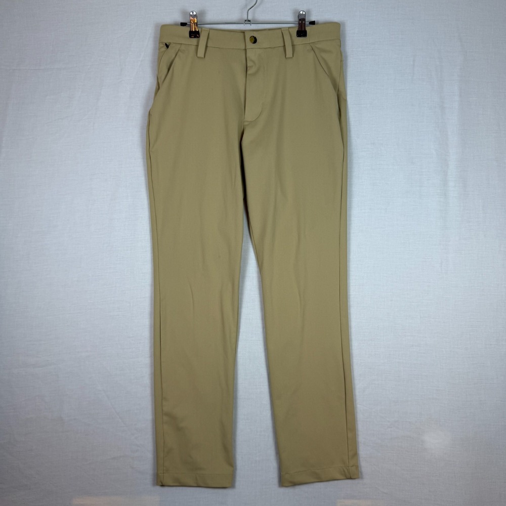 Dress Pants Stylus Chinos  Khaki Mens 32x30
